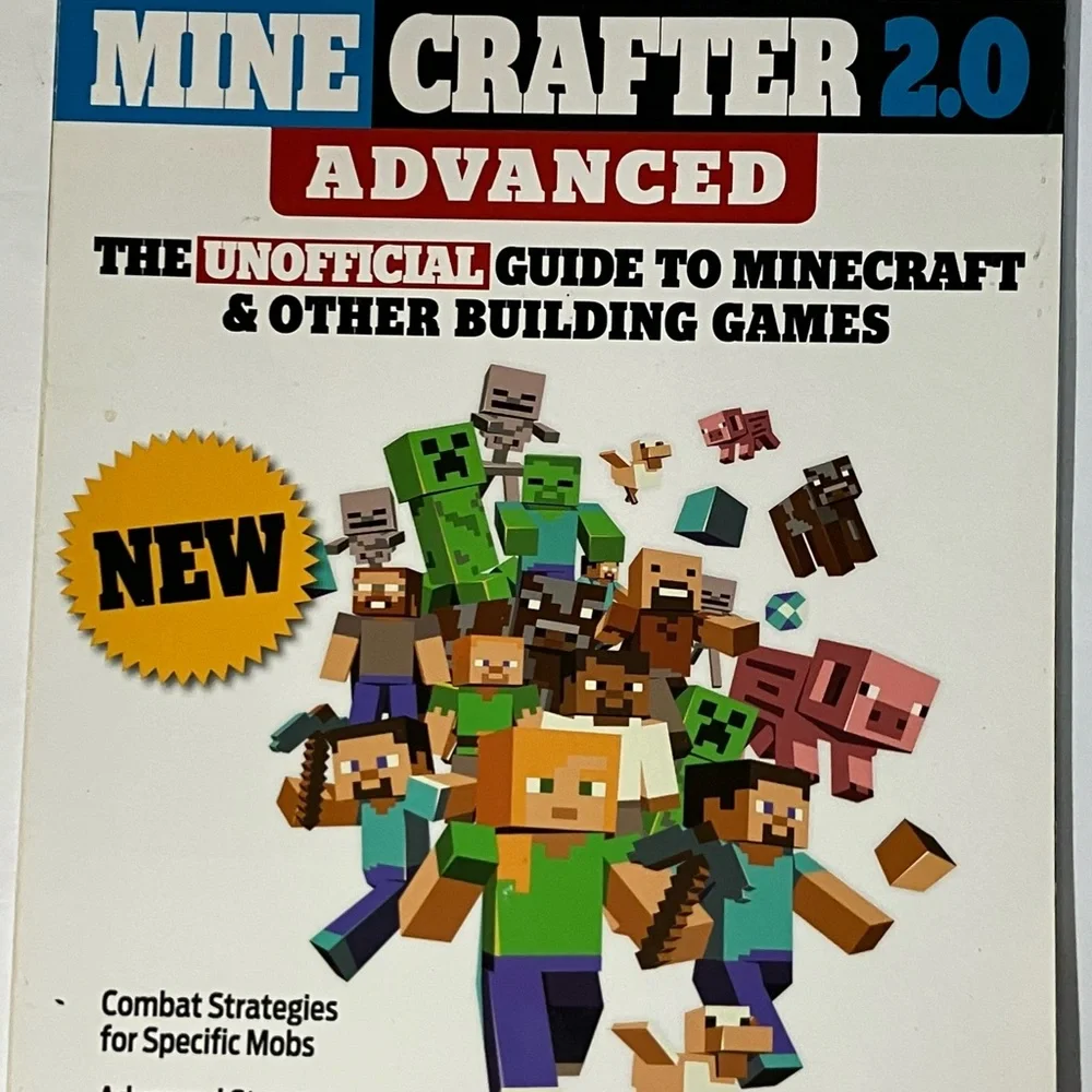 EVERYTHING MINECRAFT GUIDE & MINECRAFTER 2.0 SET OF 2